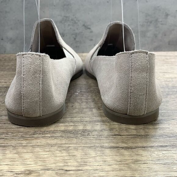 Lucky Brand~Women’s~”Charsa”~Gray Soft Suede Slip On Loafers~Size 8.5 - Picture 4 of 8